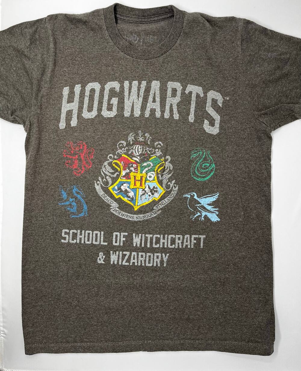 Harry Potter Hogwarts School of Witchcraft & Wizardry Tshirt Size S Pre-Owned